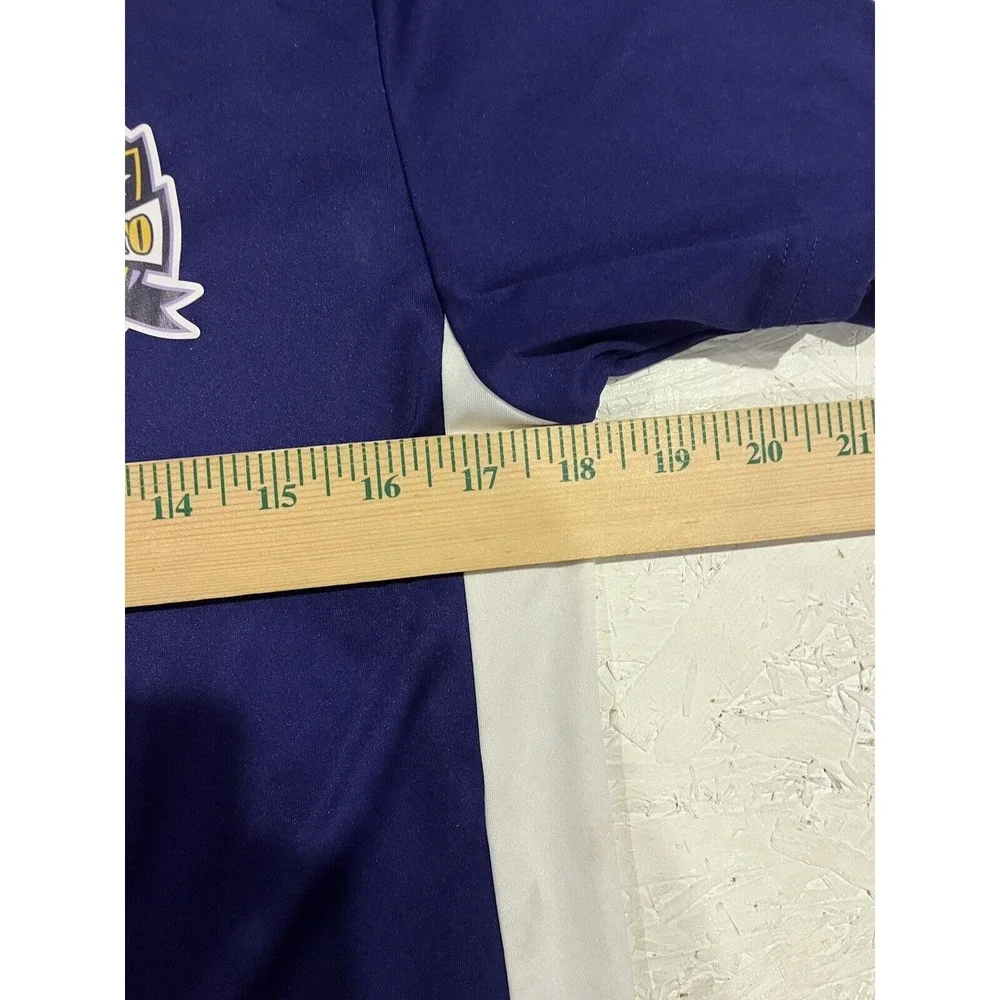 Adidas ClimaLite Soccer Jersey Bethalto FC Purple White Mens Small Athletic‎